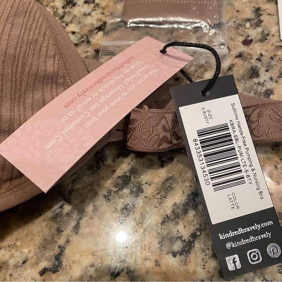 Kindred Bravely NWT Sublime Hands Free Pumping and Nursing Bra - Picture 2 of 6